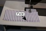 Fold the fabric
