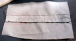 Press seam