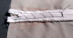 Sew the zipper
