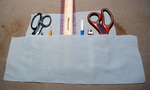 Cut fabric to fit